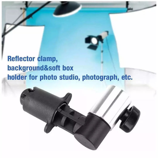 Clip Sostenedor Fondo Reflector Flex Trípode Flash