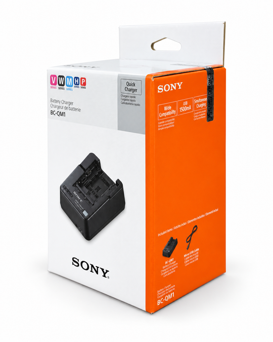 Cargador ORIGINAL SONY BC-QM1
