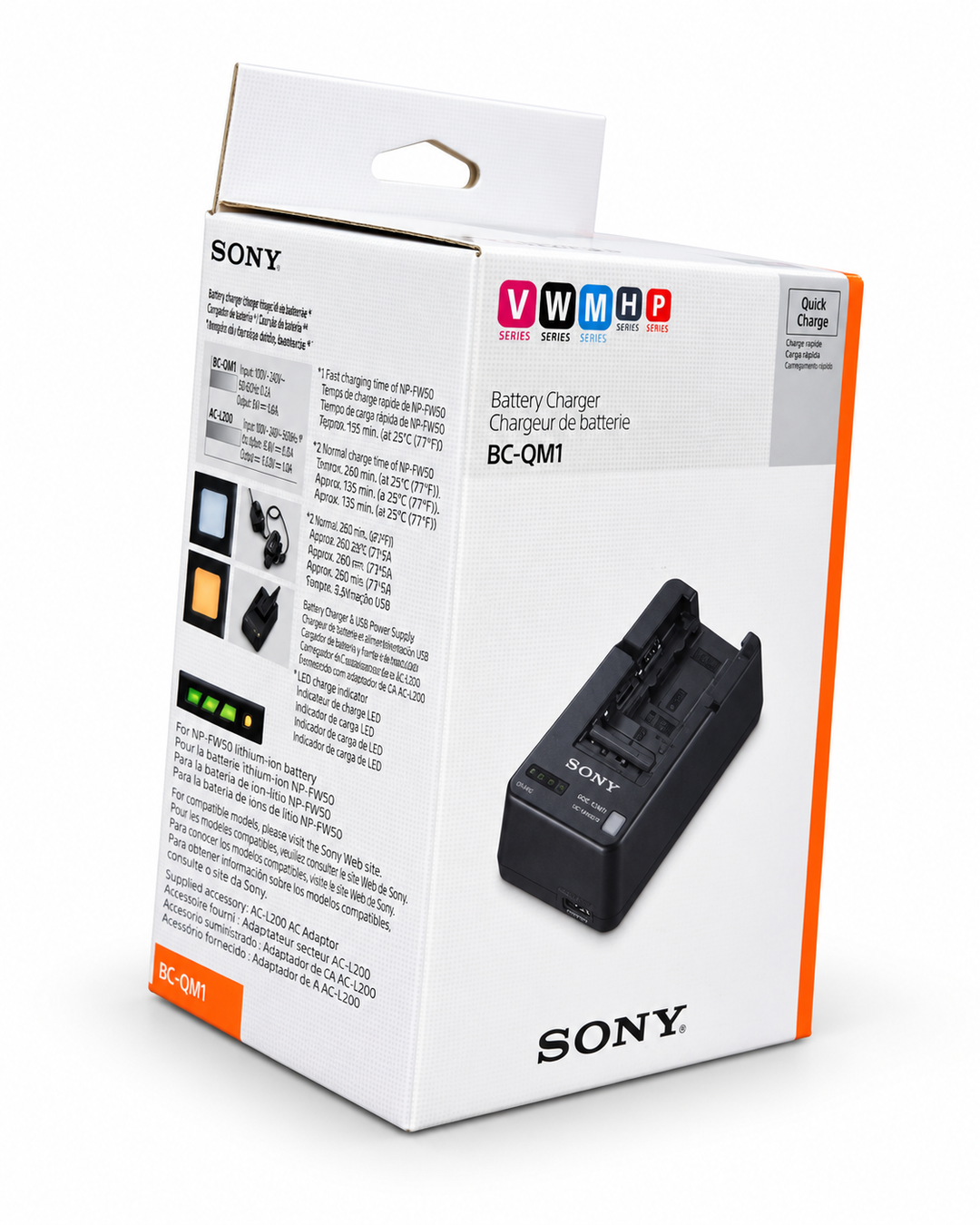 Cargador ORIGINAL SONY BC-QM1