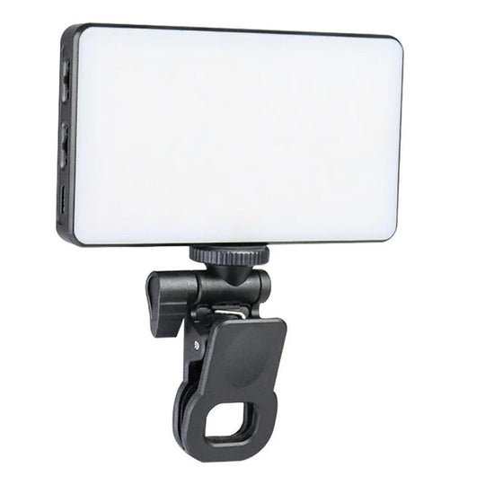 Panel Luz Led Portatil Multicolor Con Clip Para Celular Tablet Computador