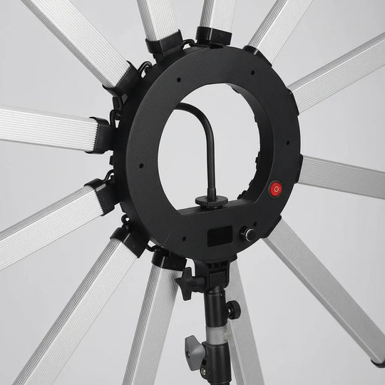 Aro De Estrella Para Fotografia Y Video,12 Aletas,180W HD180X