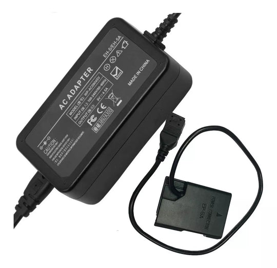 Adaptador Corriente Directa Para Camara Nikon de Bateria EN-EL14 NIKON D3100 D3200 D3300 D3500 D5100 D5200 D5300 D5500 P7000 P7100 P7700 D7800