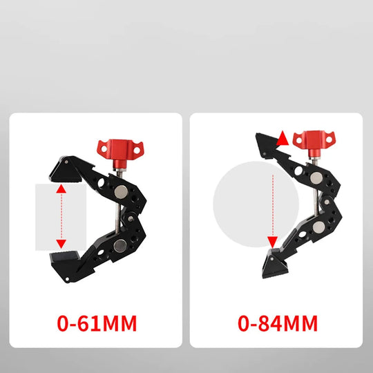 Abrazadera Doble Tipo Cangrejo Para Accesorios Fotograficos
