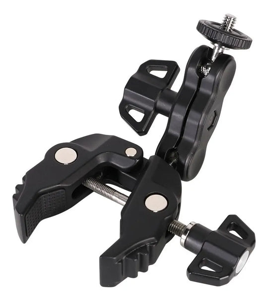 Clamp Multifuncional Con Rotula Para Accesorios Fotograficos