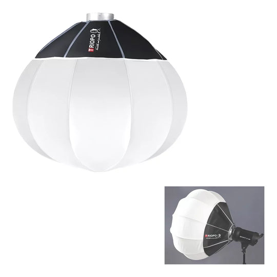 Difusor Globo Triopo Tipo Lantern 85cm Montura Bowens KQ85