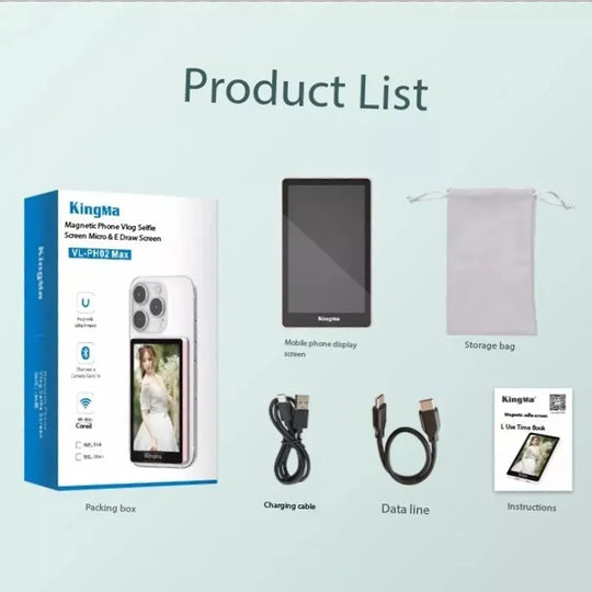 Pantalla Magnetica Monitor Selfie Kigma VLPH02 MAX