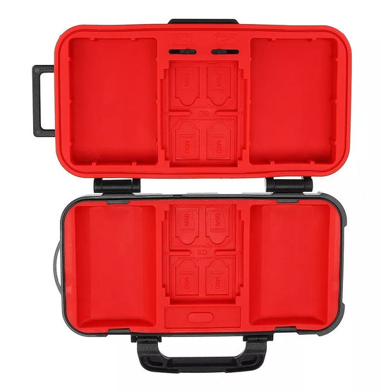Estuche Portamemorias Y Baterias Para Camara Lensgo D850