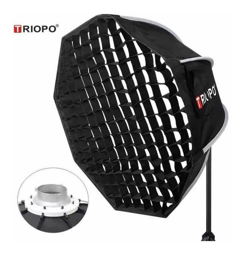 Octabox Triopo Montura Bowens 55cm Con Grid / Panal