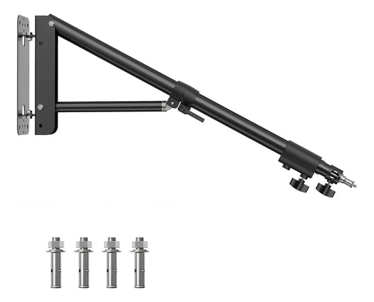 Soporte Brazo De Pared Triangular Para Montaje de Iluminacion