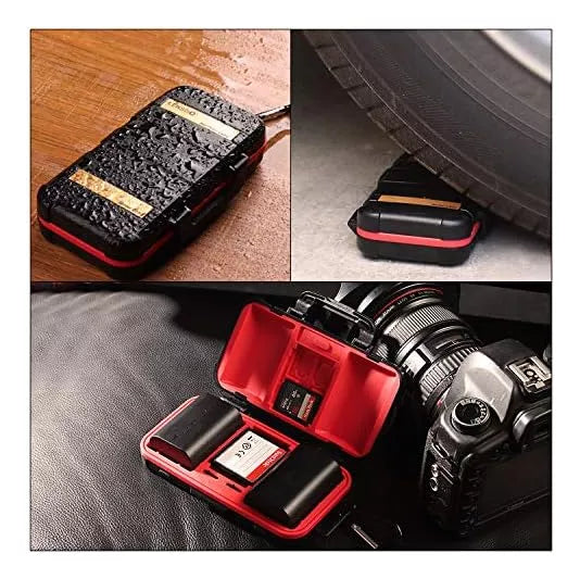 Estuche Portamemorias Y Baterias Para Camara Lensgo D850