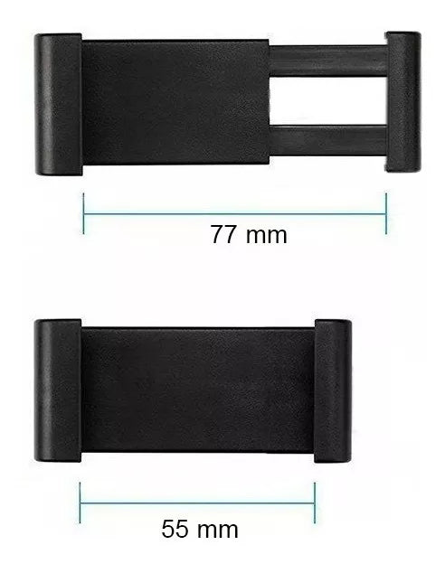 Soporte Clip Adaptador De Celular Para Trípode Rotación 360