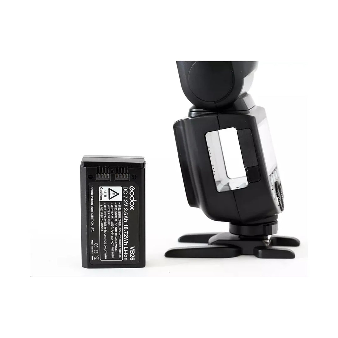 Batería De Repuesto Godox VB26B Para Flash - Compatible Con V1, V860III, AD100Pro, 7.2V, Recargable
