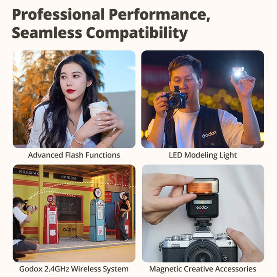 Flash Mini Y Disparador TTL Portatil Godox IT32