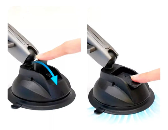 Soporte Chupa Ventosa Telesin Para Cámaras Accion Gopro Insta Celular
