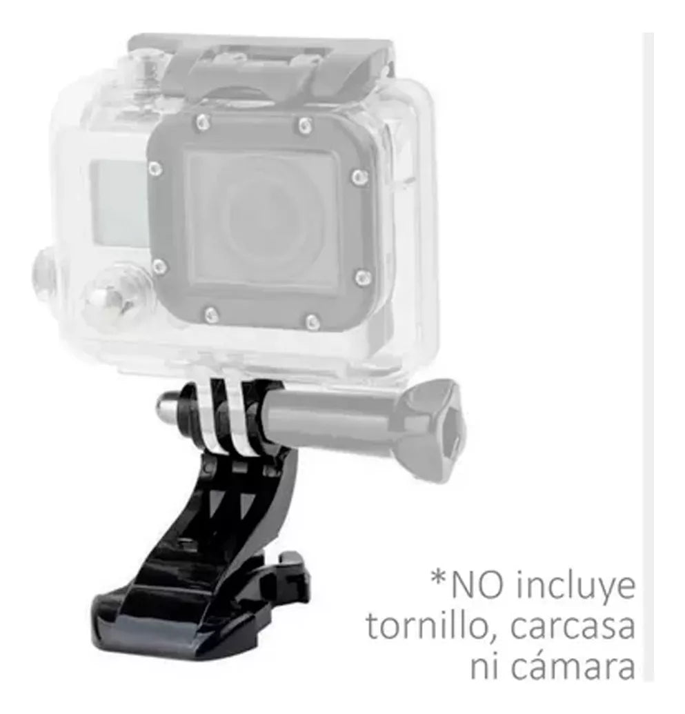 Kit Soporte J Hook+ Base Plana+ Pegatina Camaras Accion Gopro