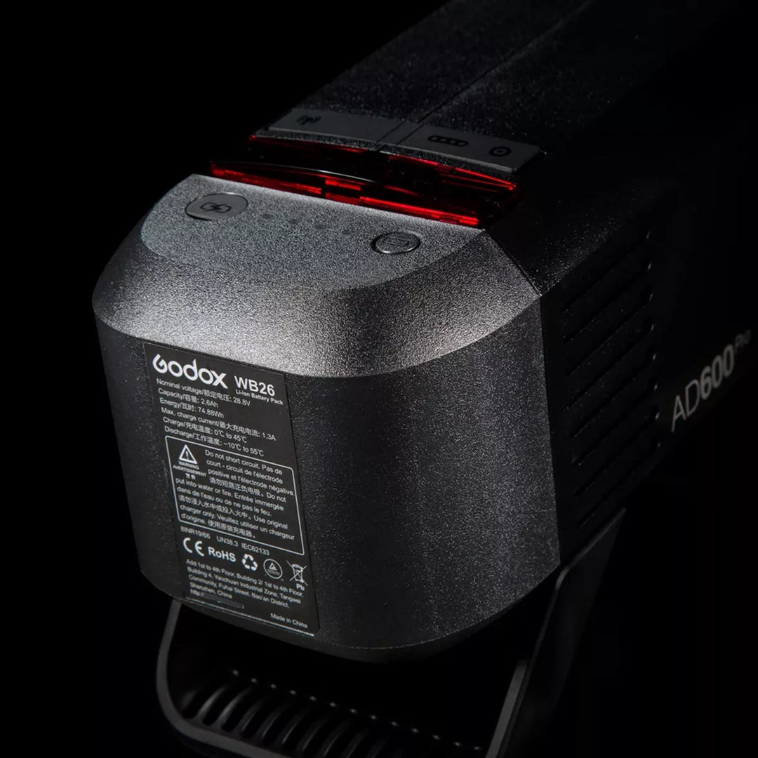 Batteria Godox WB26 Per Flash AD600 Pro - Ricambio Per Attrezzatura Fotografica Professionale - Foto 4