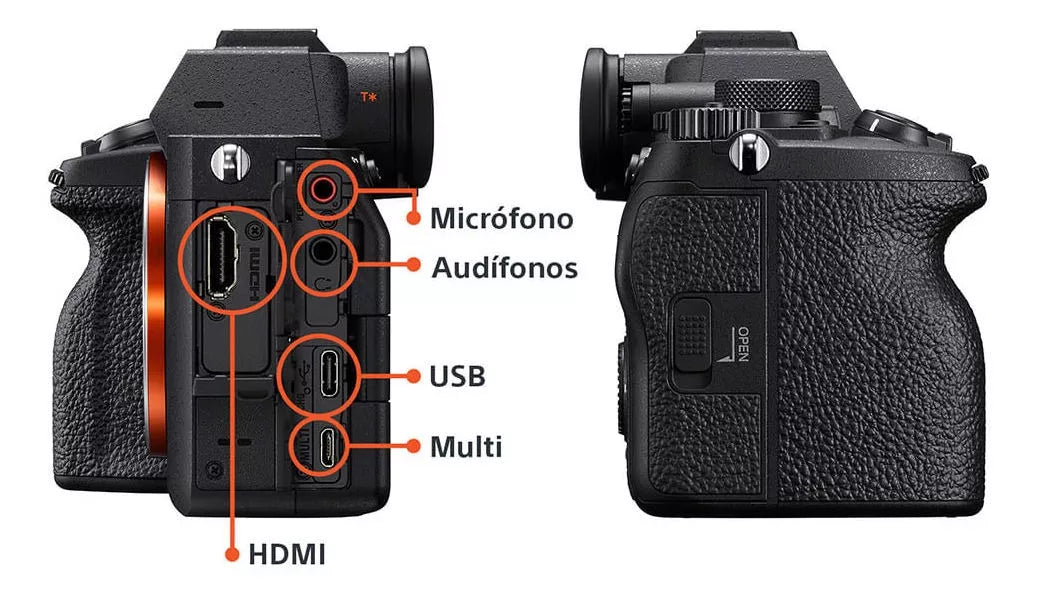 Cámara Profesional Sony Full Frame a7 IV Mirrorless ILCE7M4