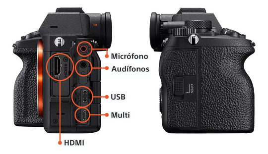 Cámara Profesional Sony Full Frame a7 IV Mirrorless ILCE7M4