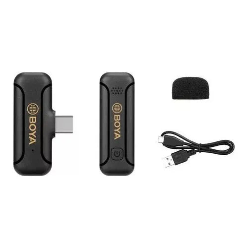 Micrófono Inalámbrico Boya Para Tipo C Plug Play
