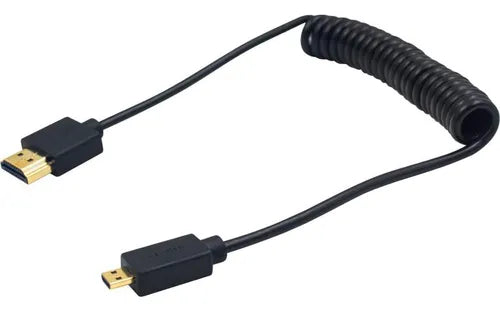 El Cable Micro Hdmi A Hdmi En Espiral 4k (1mts)