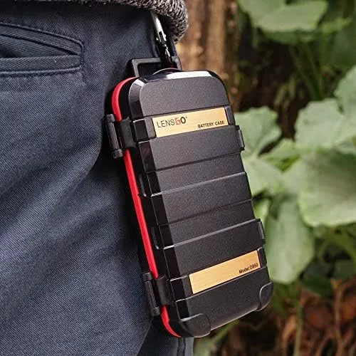 Estuche Portamemorias Y Baterias Para Camara Lensgo D850
