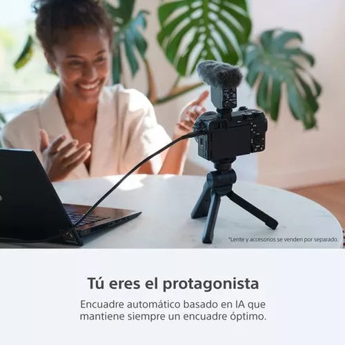 Cámara Sony Alpha a6700 Mirrorless Color Negro 4k Cuerpo