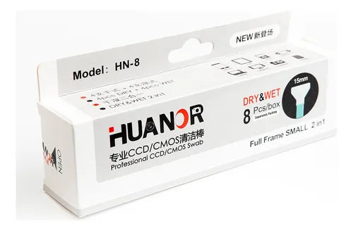 Kit De Limpieza Huanor Para Sensor Full Frame Small X8 pcs HN-8