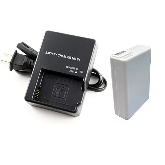 Cargador MH-24 + Bateria EN-EN14A Nikon D3100- D3200- D3300- D3400- D3500- D5100- D5200- D5300- D5500- D5600