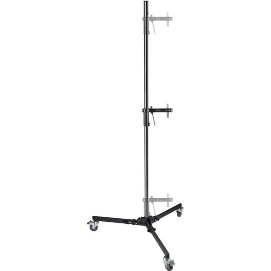 Stand Para Luces Fotografia Con Ruedas Y Soporte Deslizante