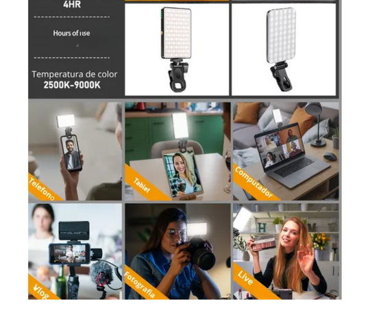 Lampara Led Magnetica 5w Para Telefono M20L