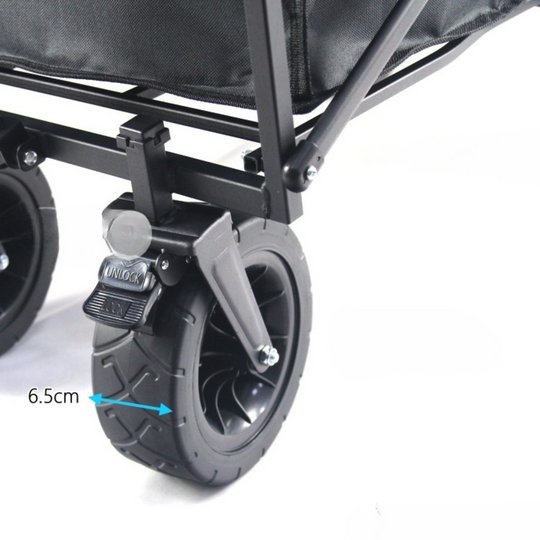 Carrito Plegable Transportador Para Equipos Pesados Hasta 90kg Ruedas Grandes