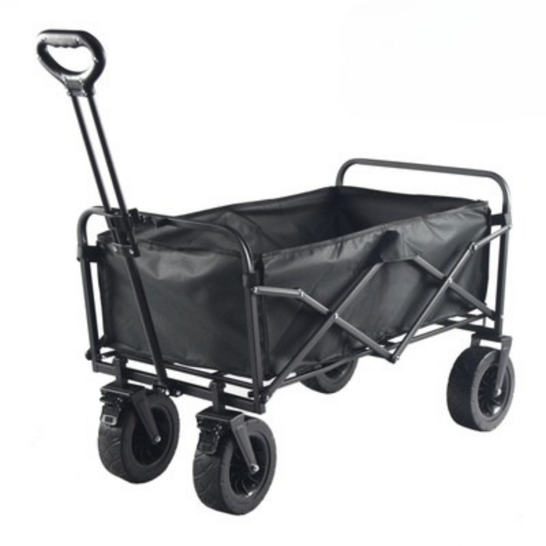 Carrito Plegable Transportador Para Equipos Pesados Hasta 90kg Ruedas Grandes