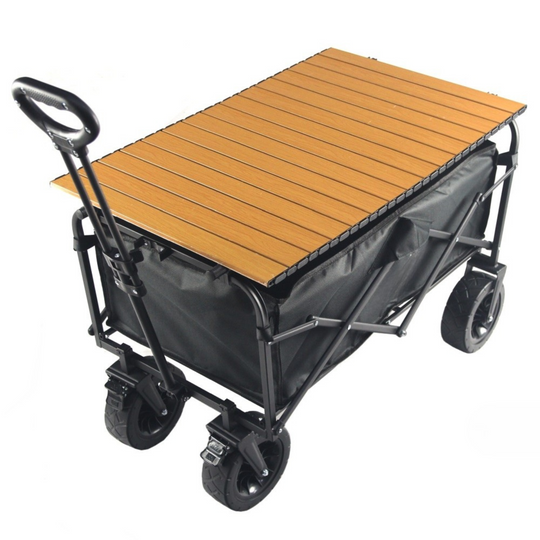 Carrito Plegable Transportador Para Equipos Pesados Hasta 90kg Ruedas Grandes