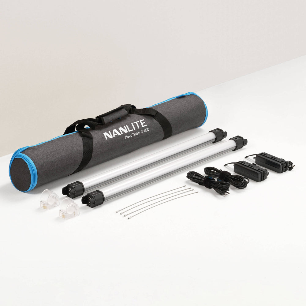 Kit Tubo Led RGB NANLITE Pavo-tube 15C X2