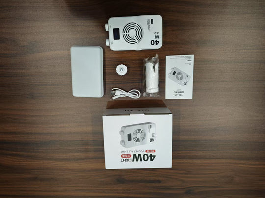 Luz Led Portatil, Versatil Ym-40 Bicolor Para Foto Y Video