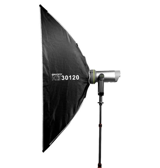 Softbox Stripbox 30x120cm Bowens Armado Rapido Triopo K3