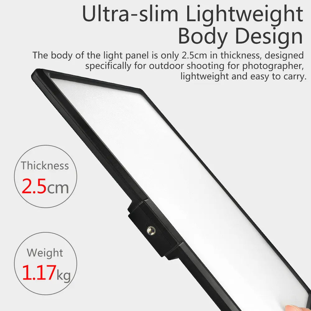 Luz Led Softlight SL-288ARC Bicolor Fotografia Video Stream