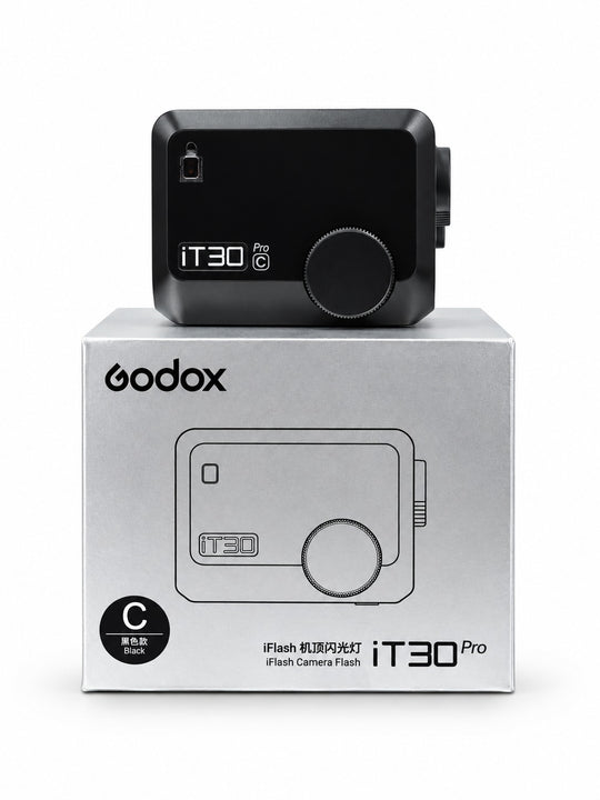 FLASH IT30PRO CANON MINI Y DISPARADOR HSS GODOX