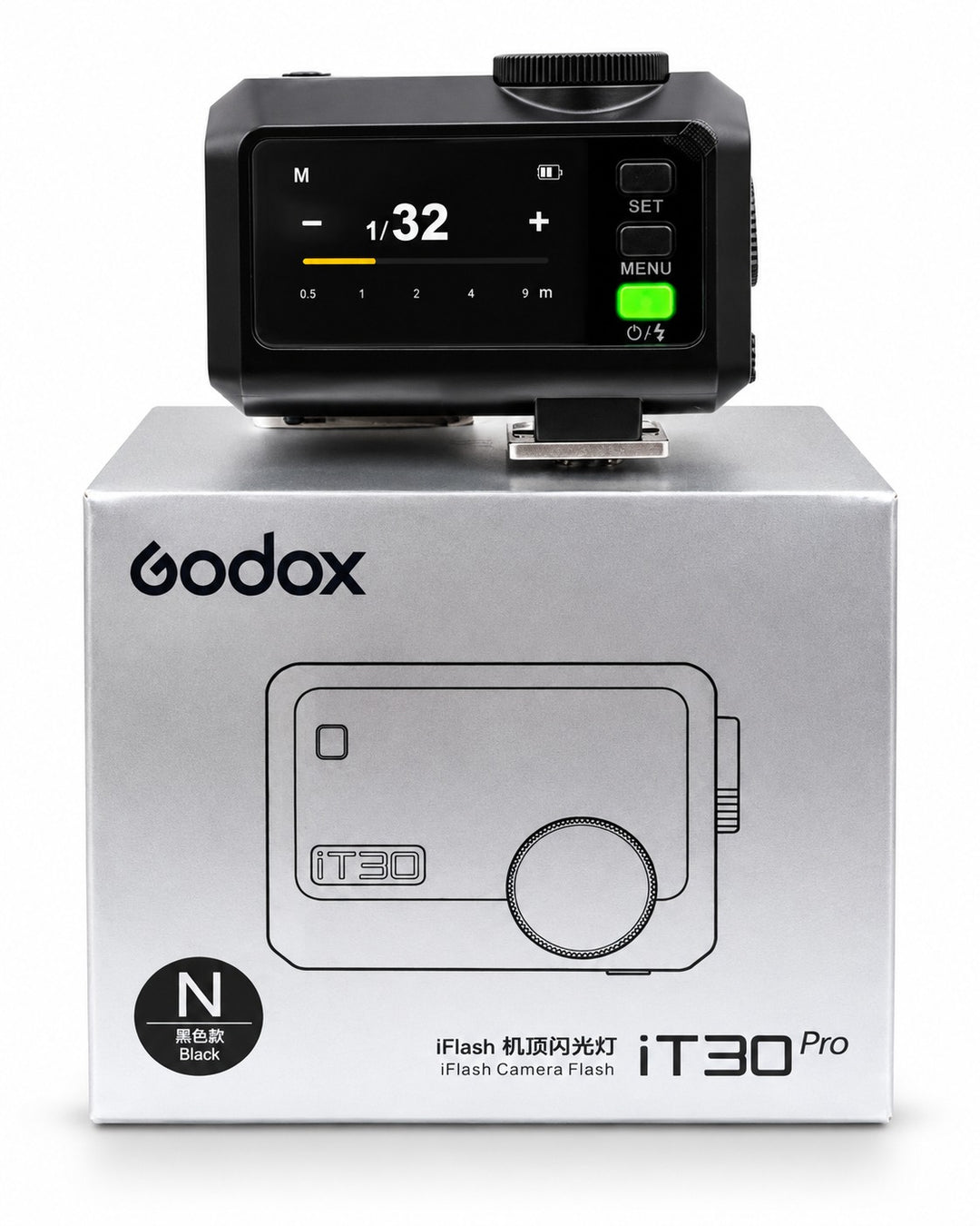 FLASH IT30PRO NIKON MINI Y DISPARADOR DE GODOX