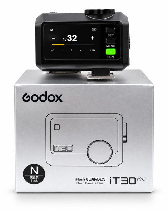 FLASH IT30PRO NIKON MINI Y DISPARADOR DE GODOX
