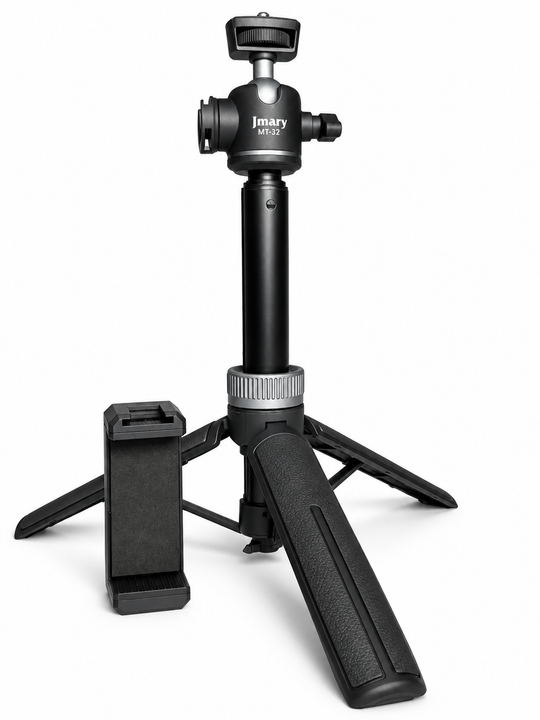 Tripode Selfie Extensible 66.7CM Con Rotula Bola 360°JMARY MT-32