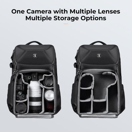 Maleta K&F Concept Impermeable Para Cámara 20L Carcasa Rígida