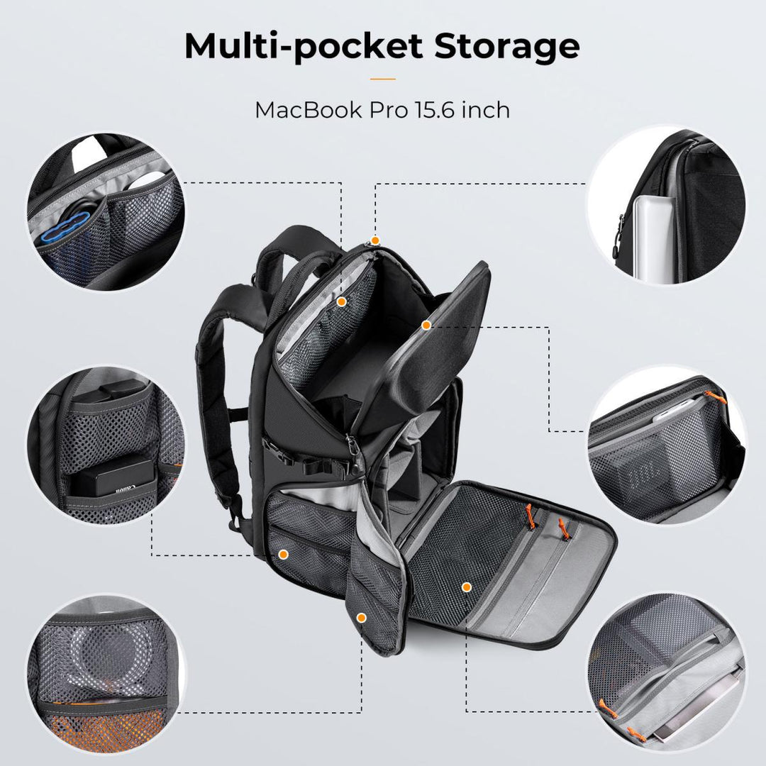 Maleta K&F Concept Impermeable Para Cámara 20L Carcasa Rígida