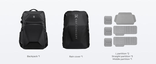 Maleta K&F Concept Impermeable Para Cámara 20L Carcasa Rígida