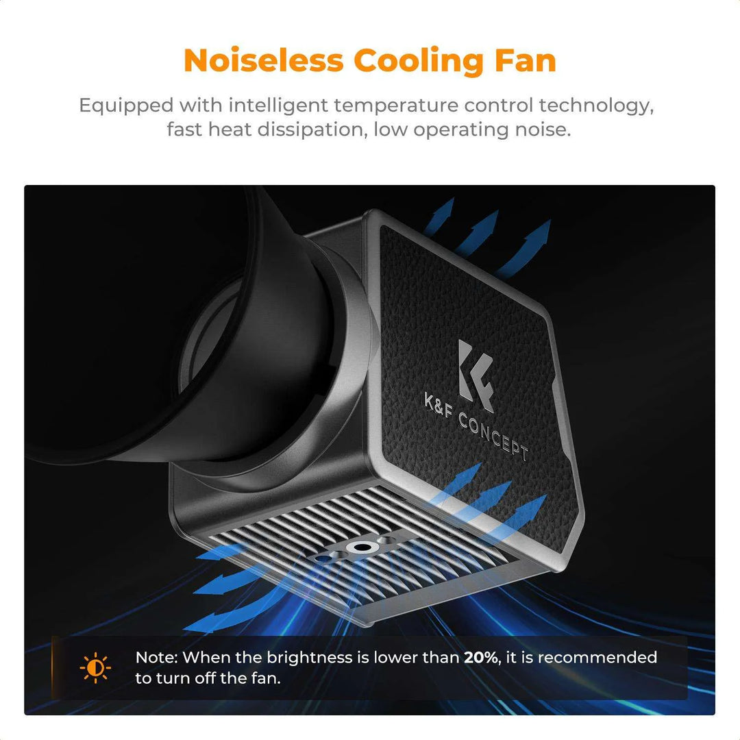 Luz Led Portatil De 60W Bicolor K&F Concept KF34045