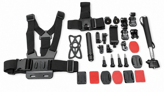 Kit De Accesorios 30 En 1 Camaras Accion Gopro 8/9/10/11/12