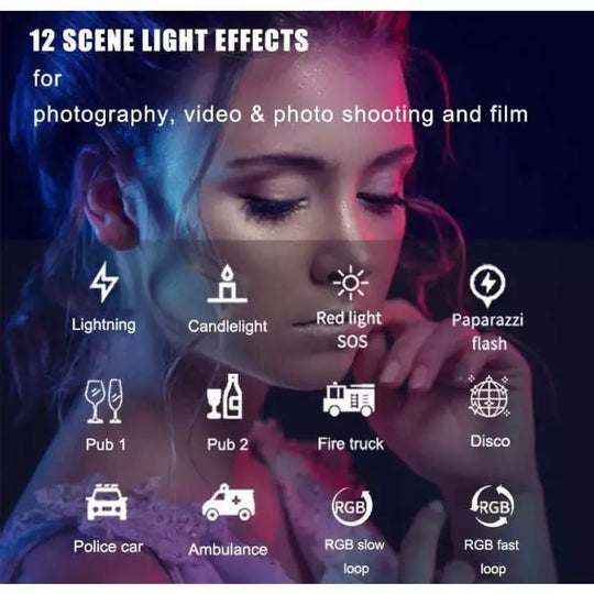 Kit Barra De Luz Led Rgb Profesional+ Soporte+ Tripode - LA BOUTIQUE FOTOGRAFICA LA BOUTIQUE FOTOGRAFICA