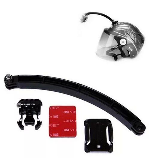 Kit Brazo Extensor Curvo Casco Cámara De Acción
