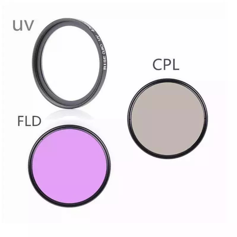 Lot De Filtres Photo Vivitar Series 1 - 67mm : FLD, CPL, UV - Occasion
