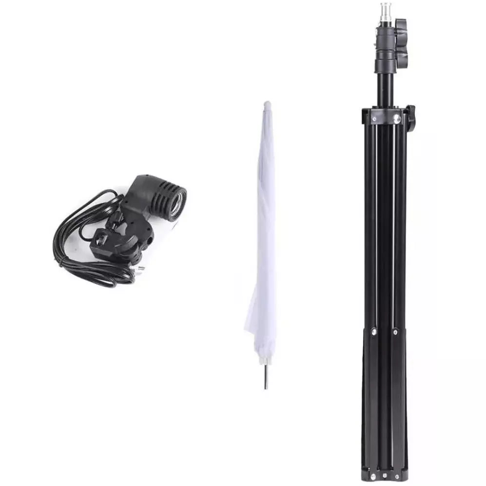 Kit Iluminación Estudio Fotografía Trípode + Sombrilla